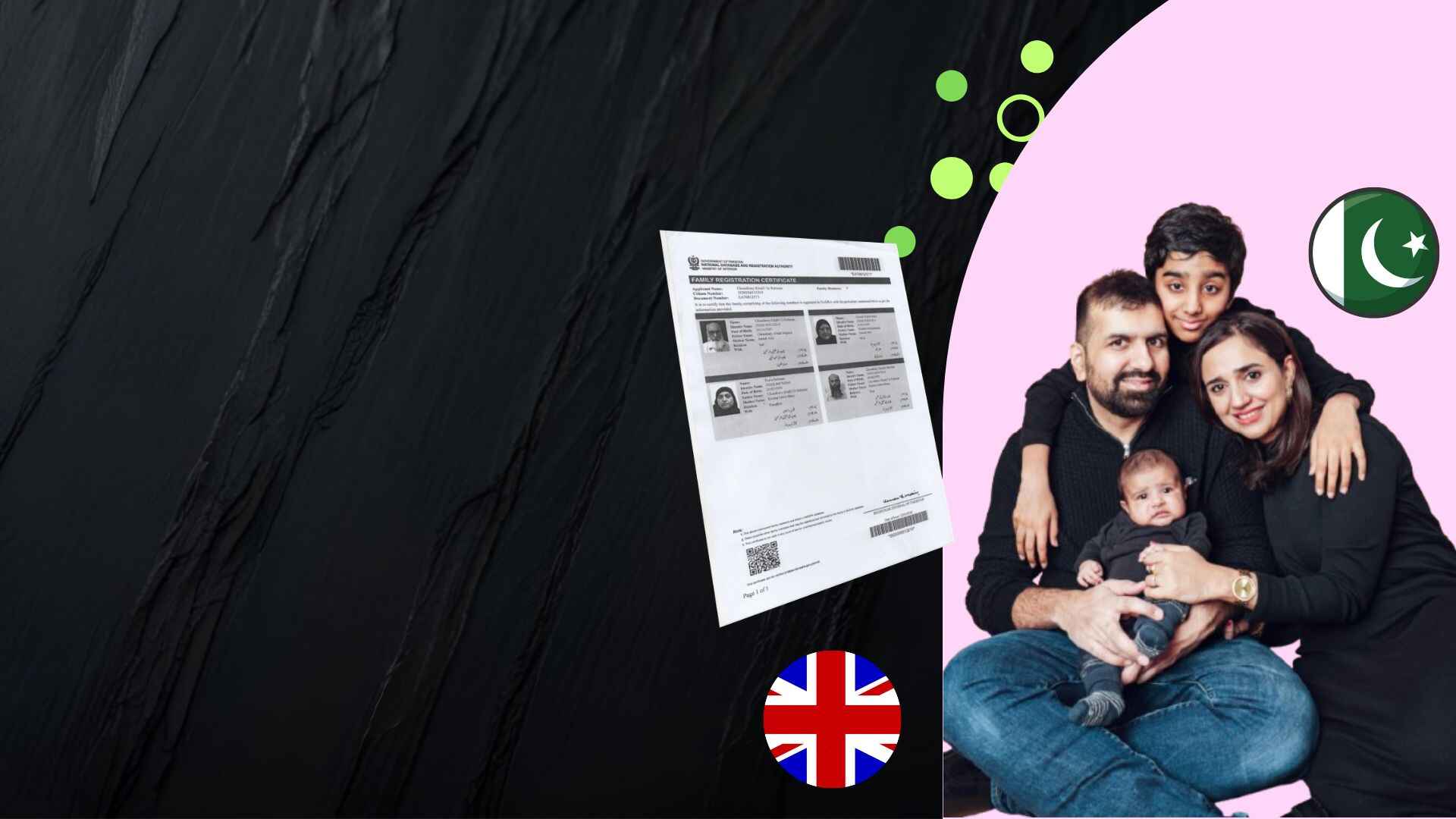 Get your family registration Certificate from us